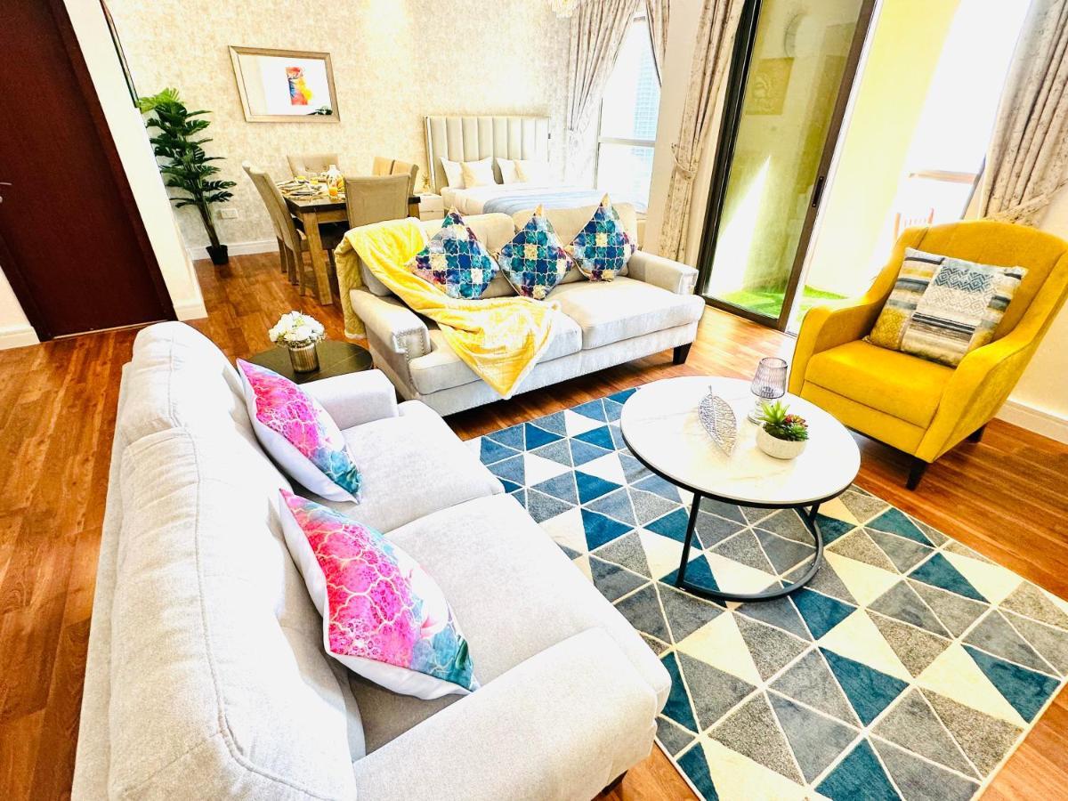 דובאי Luxury Casa - Indigo Sea View Apartment Jbr Beach 2Br מראה חיצוני תמונה