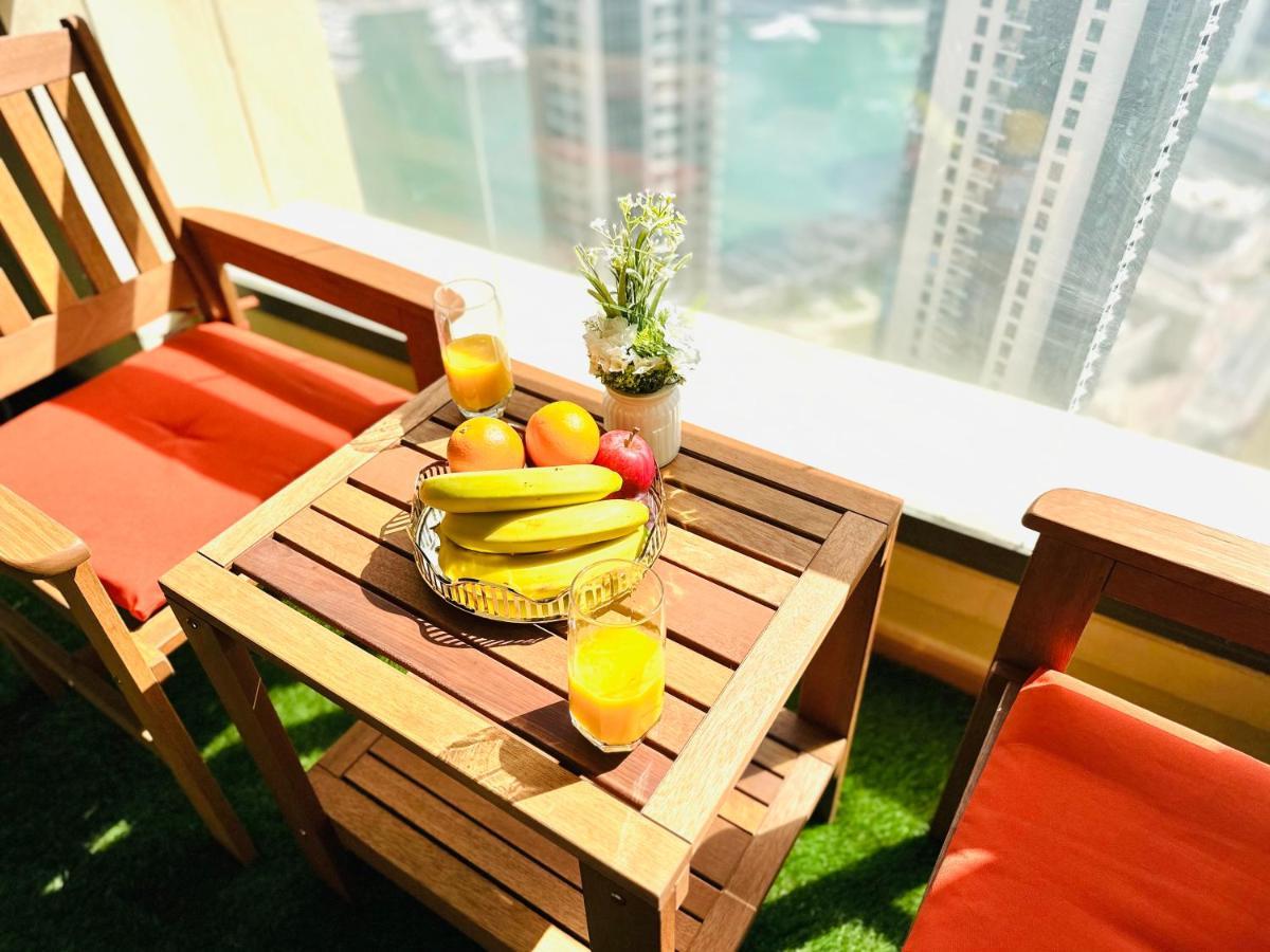 דובאי Luxury Casa - Indigo Sea View Apartment Jbr Beach 2Br מראה חיצוני תמונה